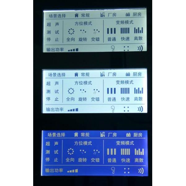 Модуль Lcd отрицательного экрана дисплея Lcd этапа модуля 7 дисплея Lcd экрана дисплея Lcd сверхконтрастного черно-белый