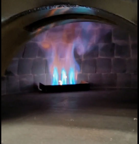 Печь пиццы Неаполь роскошного медного украшения электрическая, традиционный итальянский набор печи пиццы