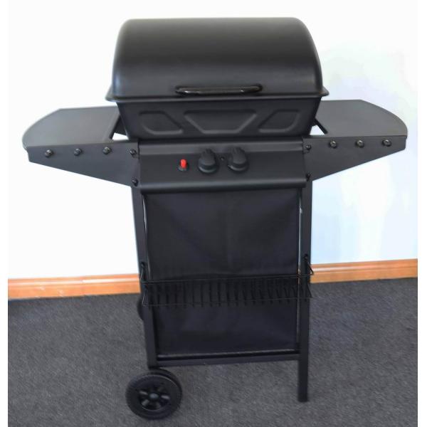 Chrome Plated Kitchen Gas BBQ Grill for Garden Barbecue Rotisserie Propane Stove