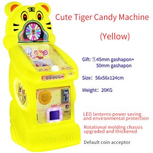 Сладкая конфета с помощью машинного хватания за лапой Завораживающий тигр Красочный кондитер