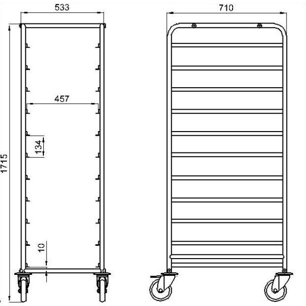 RK Bakeware China Foodservice NSF Нержавеющая сталь Пекарная поднос Поднос для хлеба