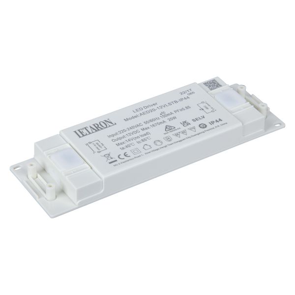 20W Led Driver Constant Voltage, Led Driver 12v Selv Ip44 With SAA Certificate