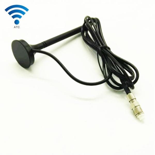 Black GSM / UMTS Magnetic Base Antenna Car Whip Use with FEM Connector