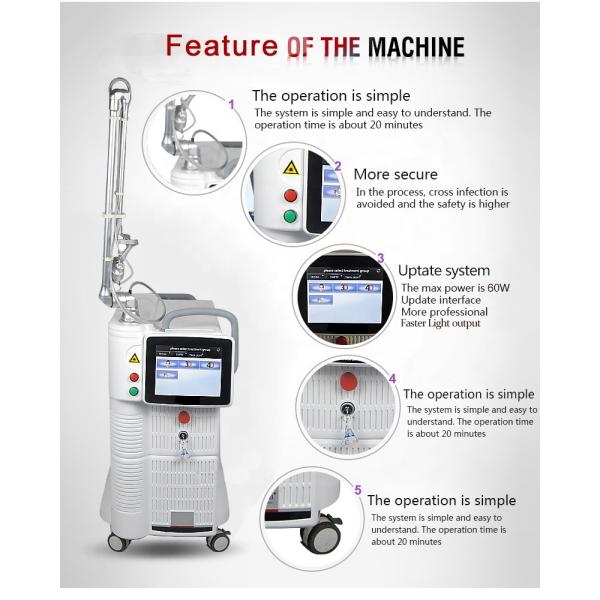 Непрерывная машина красоты лазера СО2 Fotona частичная для темных кругов