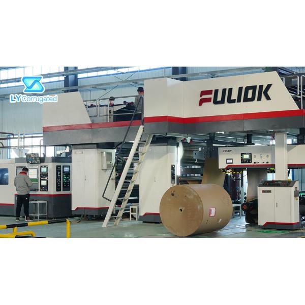 280m/Min Corrugator Splicer , 2500mm Overlapping Cardboard Corrugator Machine