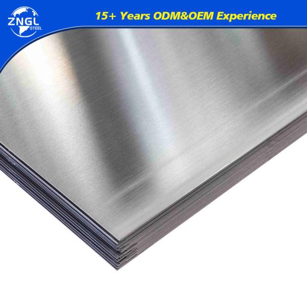 BA 2B No.1 No.4 Hairline Hl 8K 316 Stainless Steel Sheets 8 X 4