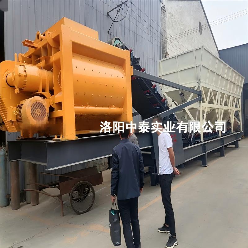 JS Mobile Forced Mixing Plant No Foundation Required Mobile Batching Plant Cement Plant Equipments