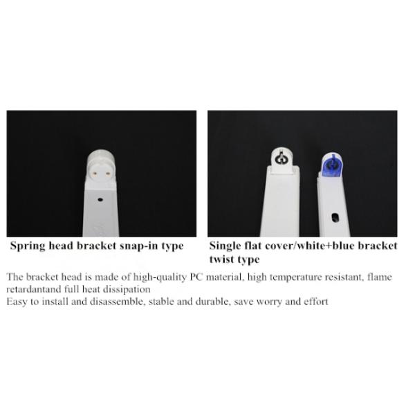 Linkable кронштейн трубки СИД светильника 120CM трубки СИД T8 одиночный светлый подходящий