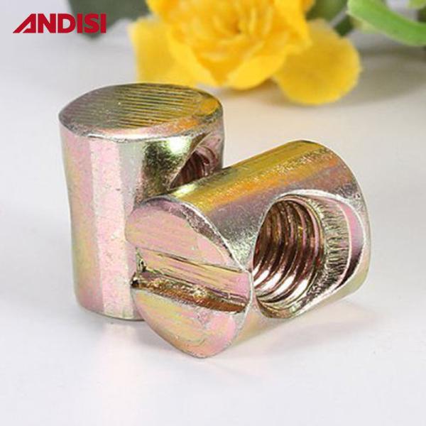 11-20mm Length M6 M8 Cross Head Phillips Drive Barrel Nut for Wood Joint Connecting