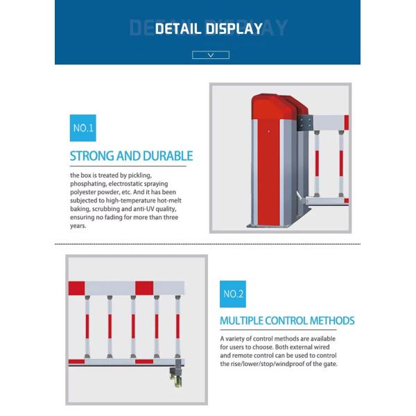Шкафа цвета системы управления стоянки управлением движения транспортных средств барьер ворот красного белого воздушнодесантный автоматический паркуя