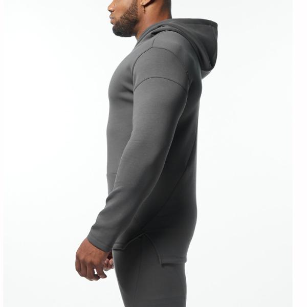 Factory Custom Logo Cotton Long Sleeve Zipper Design Pullover Hoodie for Men Sportswear