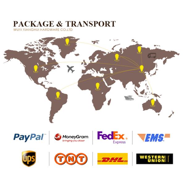 Внешняя рама Алюминиевый сплав UPVC Полумесяц лунный замок с порошкообразной отделкой