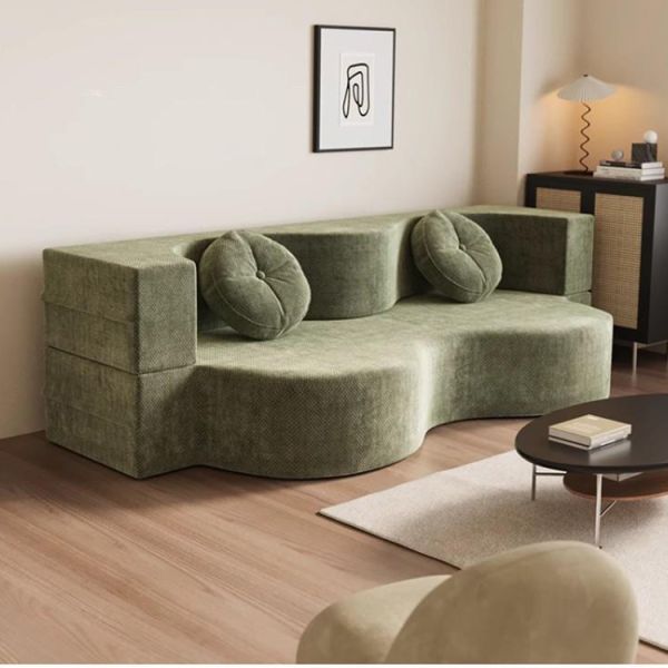 MOYI Modern  Compressed Vacuum Sofa Set Living Room Furniture with Sponge Filling