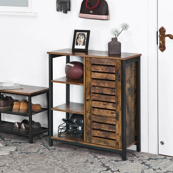 Storage Cabinet with Shelves, Storage Shelves Units, Industrial Storage Cabinet, Storage Cabinet for Home, LSC74BX