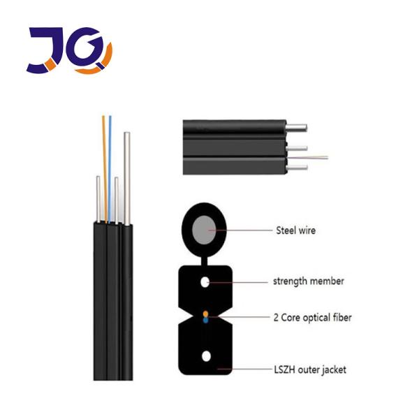 Outdoor FTTH Drop Cable 1/2/4 Core GYJXCH