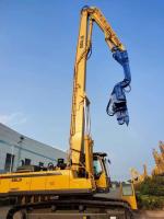 Marteau hydraulique de vibro d'excavatrice de PCF 350 SDLG construction de palplanches de 12 mètres