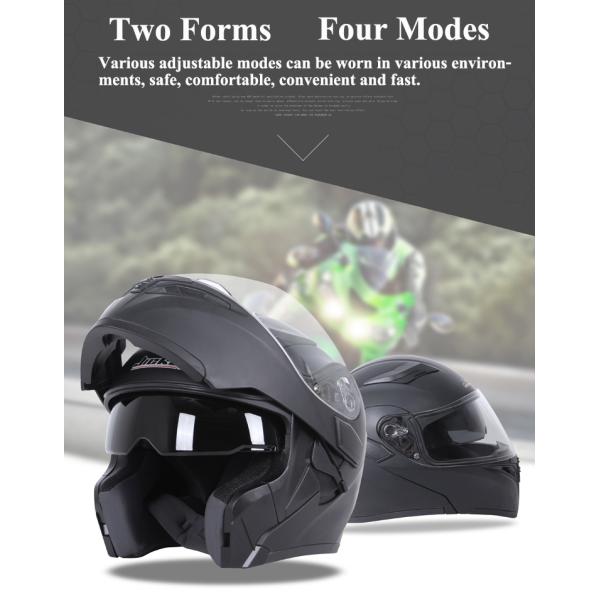 High Strength ABS Snowmobile Motorcycle Helmet with Double Visor Durable and Versatile
