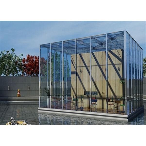 4mm 5mm Safety Toughened Glass Super White / Ultra Clear Greenhouse Glass