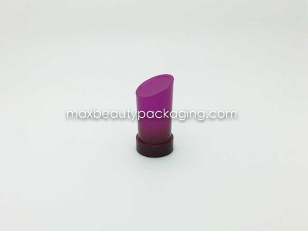 N2037 nail polish cap nail polish packaging UV coating pink gradient color finish plastic double cap