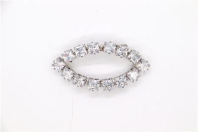 Fashion Style Rhinestone Shoe Clips 115mm*105mm For Lady Sandal