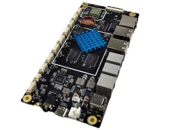 Carte mère Android ARM G52 2EE RK3568 Circuit intégré pour machines POS