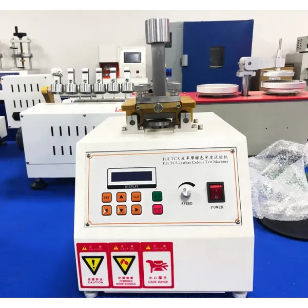 Iultcs Digital Veslic Leather Testing Equipment Rubbing Color Fatness Abrasive Testing Machine