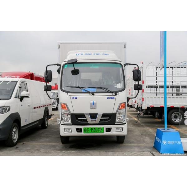 Electric Cargo Transport Truck Single-Row Minivan with Fuel Tank Capacity of 100-200L