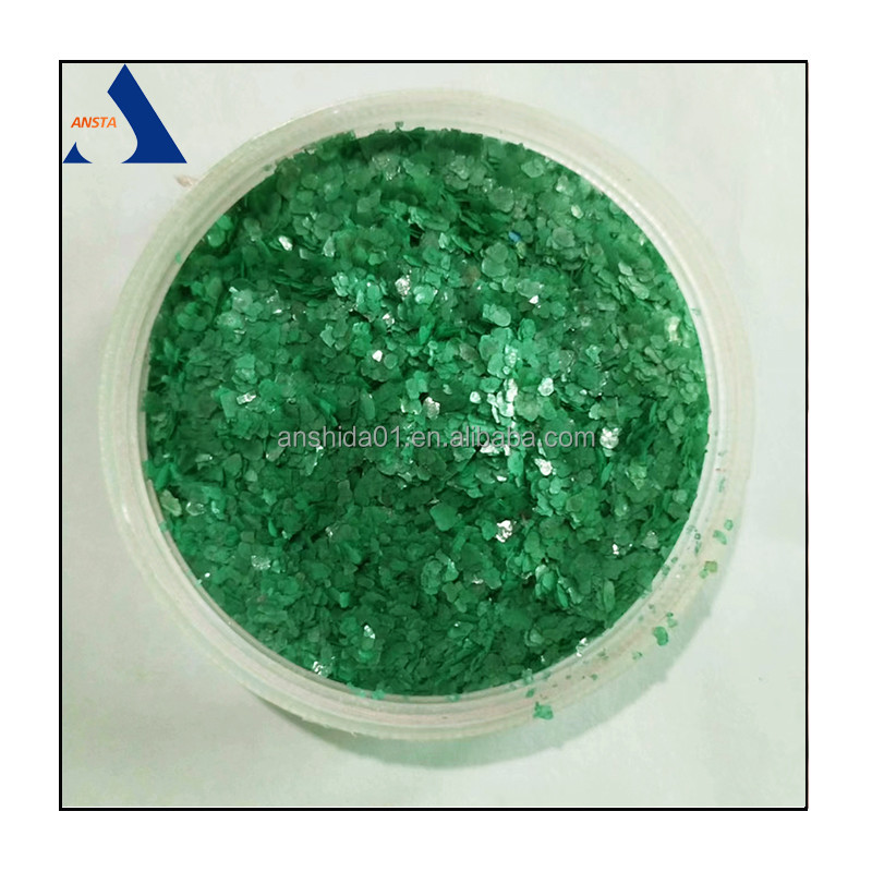 Muscovite Color Mica Flakes Eco-Friendly Flake Mica Epoxy customized