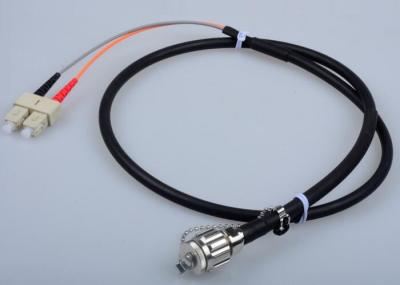 Núcleo do cabo de remendo 2 da fibra ótica dos conectores de ODC impermeável para telecomunicações
