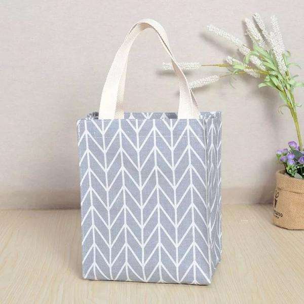 Customized Logo Jute Tote Bags For Supermarket Packing And Shopping