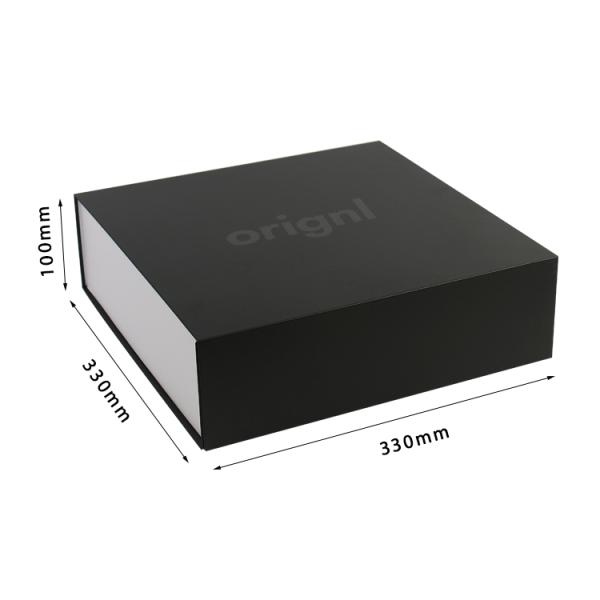 ISO90001:2008 Certified Custom Size Matte Lamination Luxury Apparel Packaging Box and Clothing Gift Box