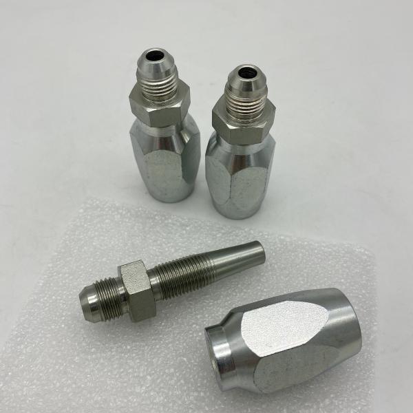45# 20# Carbon Steel Reusable Hydraulic Crimp Fittings
