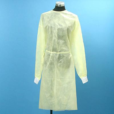 Air-Permeable Medical Isolation Gowns, Yellow Isolation Gowns Environmentally Friendly