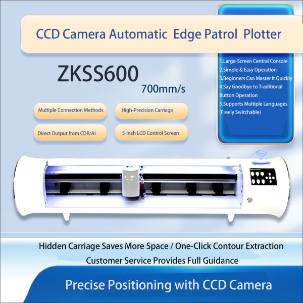 Auto Edge ZKSS600 Plotter High-Precision Cutting for Stickers & Business Cards