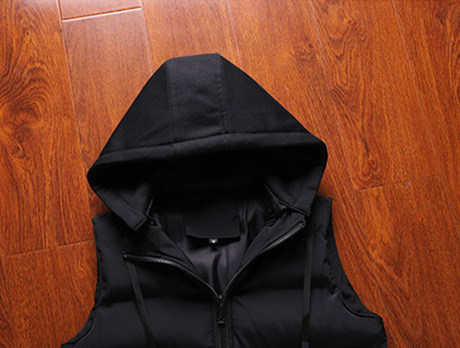 Роскошный на заказ высококачественный безрукавный отменяемый шляпа груз мужское ношение на открытом воздухе зимнее утилитарное жилет жилет