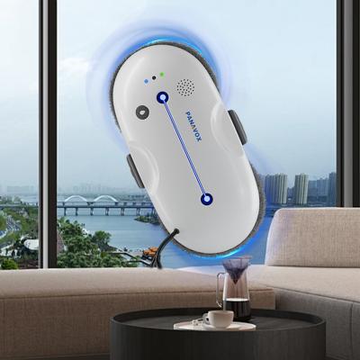Robot de nettoyage de fenêtres à détection de bord de capteur anti-chute pour ménage et extérieur