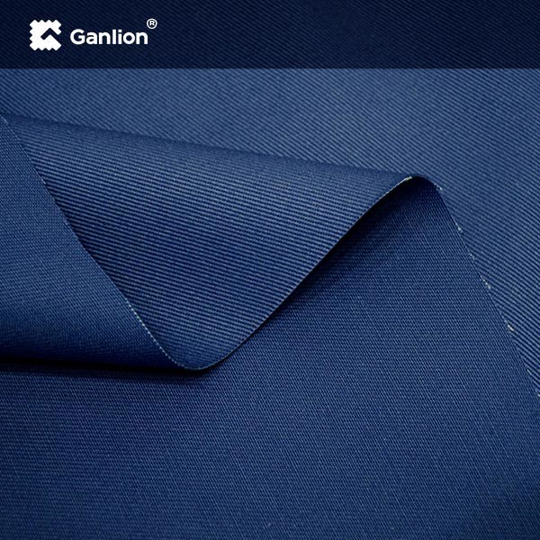 Industrial Washable Twill Rental Workwear Fabric For Full Sleeve Shirts