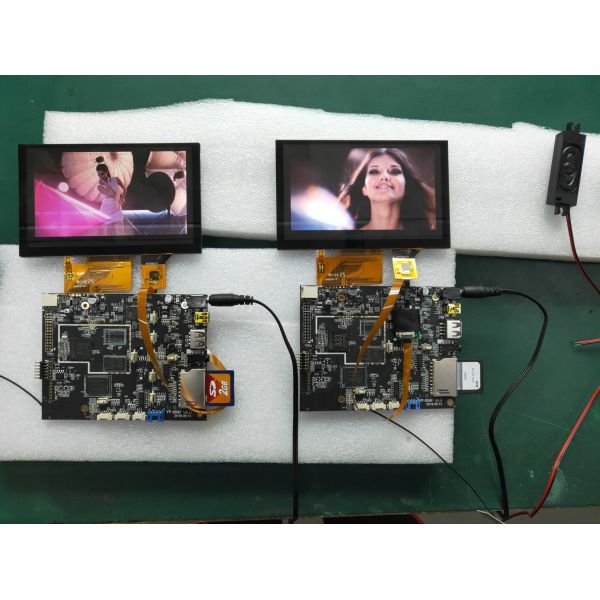 High brightness semi-finished 5 inches Android O.S WiFi Touch Screen LCD display