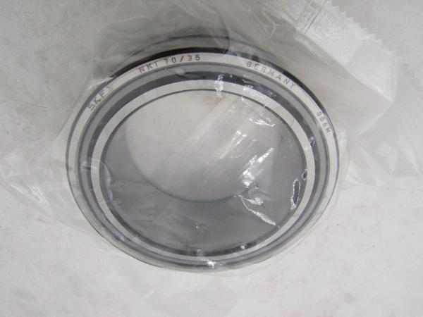 NKI 70/35 Solid Collar Needle Roller Bearings With Inner Ring 70x95x35 Mm