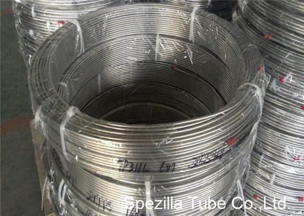 ASTM A789 UNS S31803 Duplex a tubulação de aço inoxidável enrolado, tubulação bobinada do metal da categoria 2205