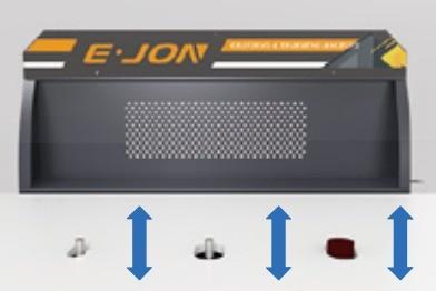 EJON Advertising Sign Logo Inner Hole and Outer Contour Edge Automatic Grinding Machine
