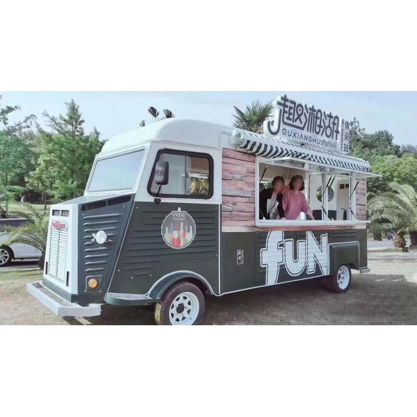 Food Trailer Vintage Mobile Sales of Various Commodities Customized Citroen HY Van