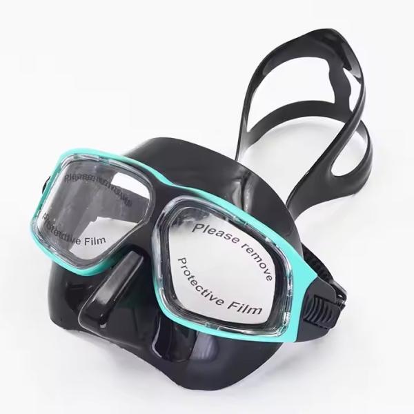 Lightweight Wide View Free Dive Snorkel Mask Fashion For Spearfishing Hunting