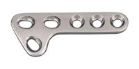 Vétérinaire animal d'implant de vétérinaire de plat en acier en forme de L de compression chirurgical