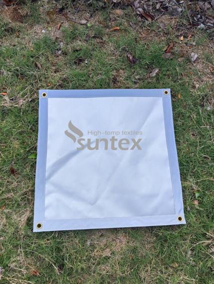 Heat Resistant Non-Stick Reusable PTFE BBQ Grill Mat for Outdoor Cooking and Baking