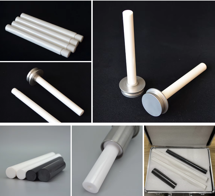 Customized Corrosion Resistant Zirconia Ceramic Rod With Cutting Service Available