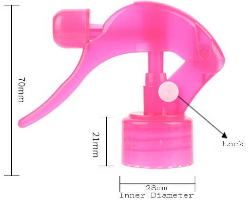 Custom Made Plastic Trigger Sprayers 0.3cc Dosage For Kitchen Cleaner Bottle