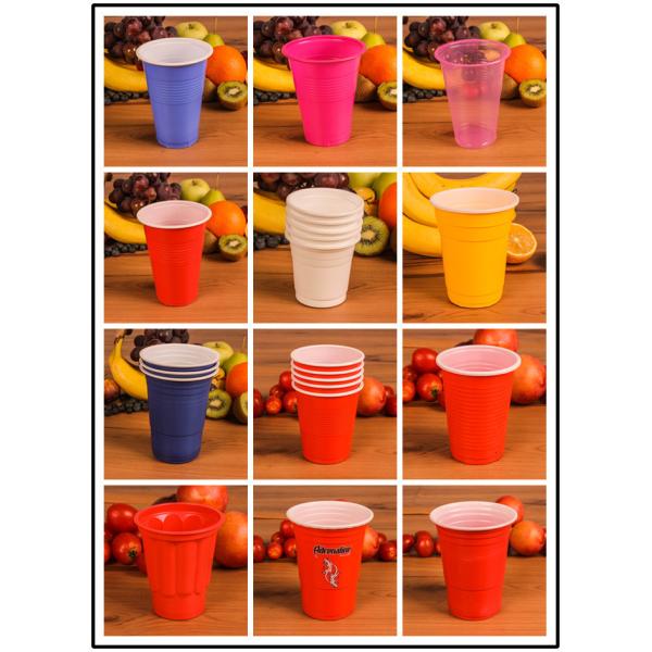 20z 60cm Custom Logo Mini PP Plastic Cup with Customized Design Options