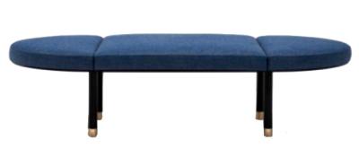 Stylish Bench For Living Room Stain Resistant 120*38*42cm Contemporary Bedroom Bench