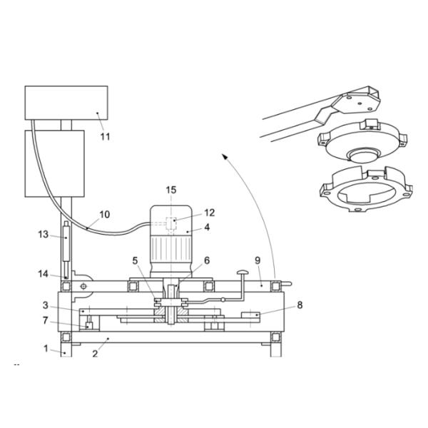 DAM Darmstadt Abrasion Testing Machine Lab Testing Machine EN 17092 Standard
